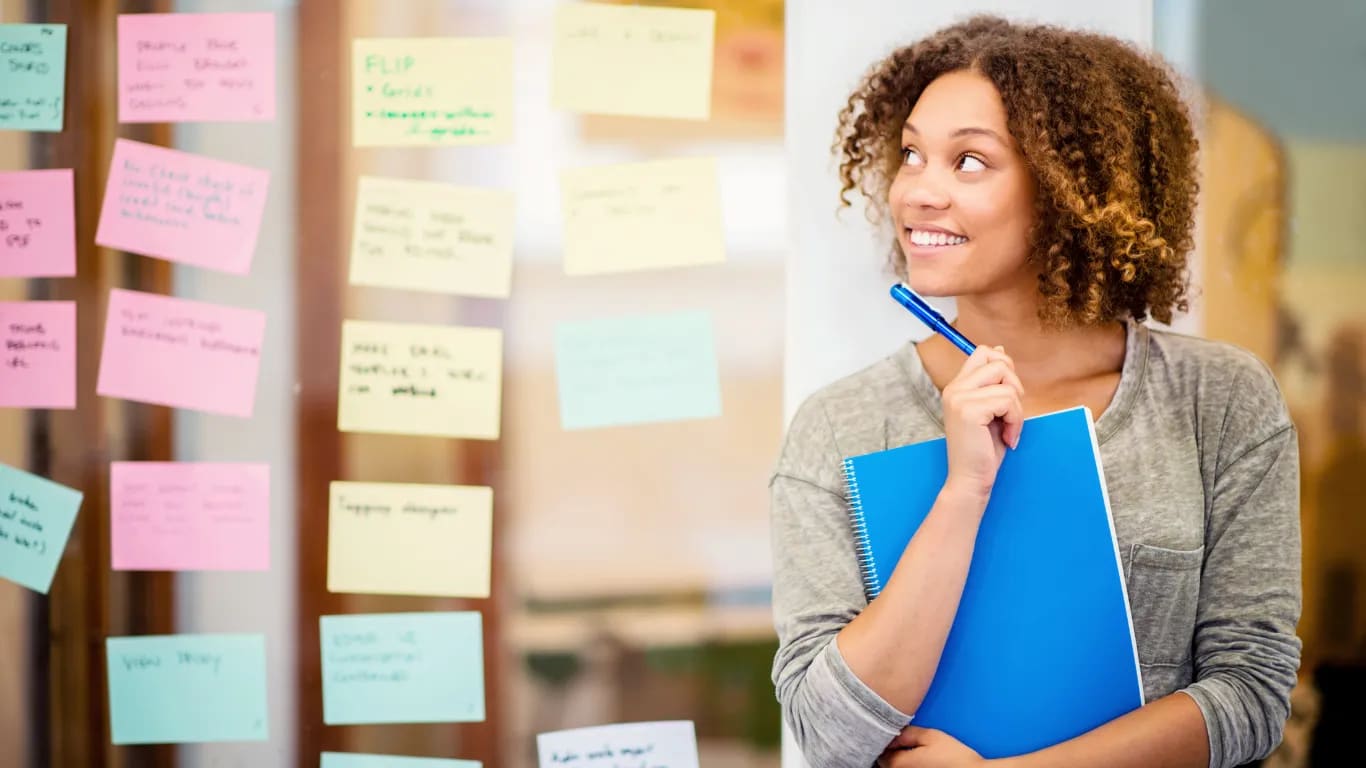 Write Down a Positive Thought