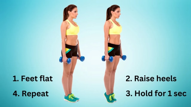 Do 10 calf raises