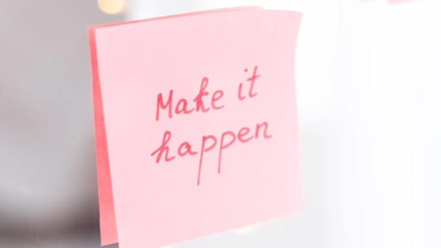 Set a positive intention for the day