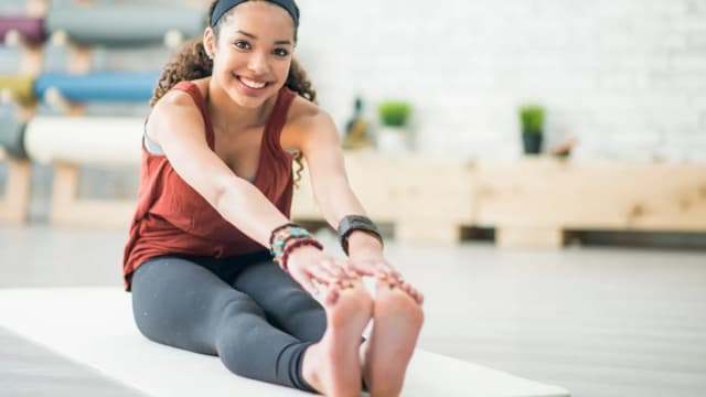 Touch Your Toes While Seated or Standing