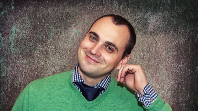 Gently pull your earlobes downward