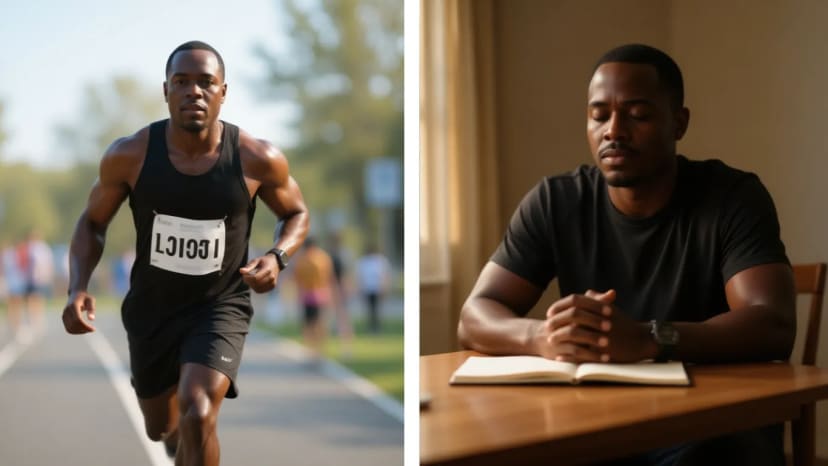 Think of a difficult time you overcame and acknowledge your strength