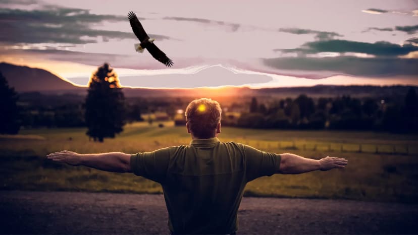 Daily habit: Flap your arms like a bird