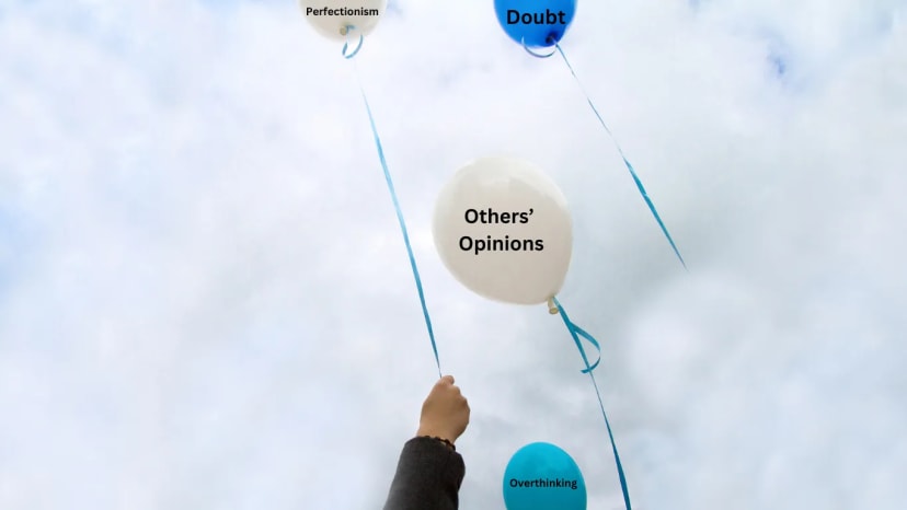 Daily habit: Write down one thing you're letting go of today