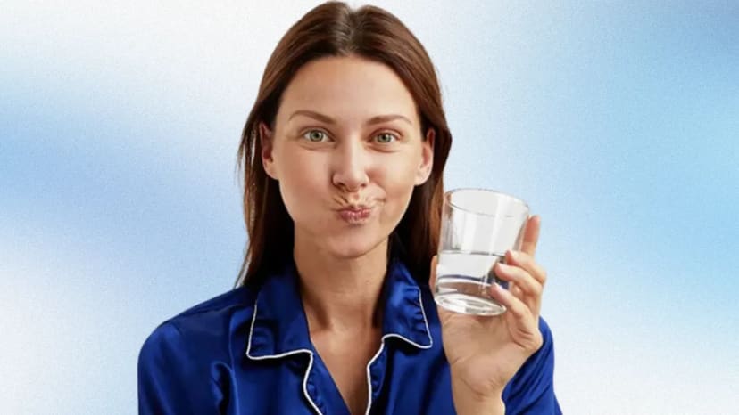 Take a Sip of Water and Swish It Around Your Mouth
