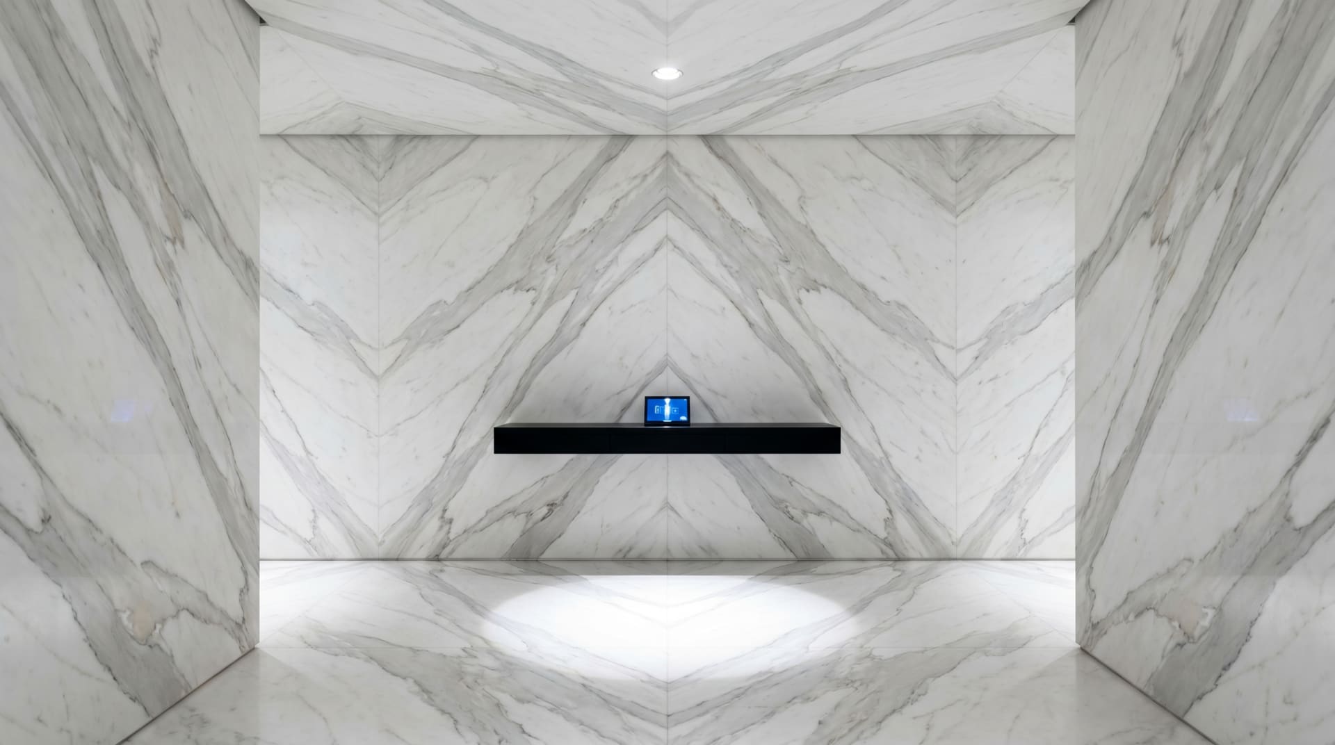 Marble entrance hall