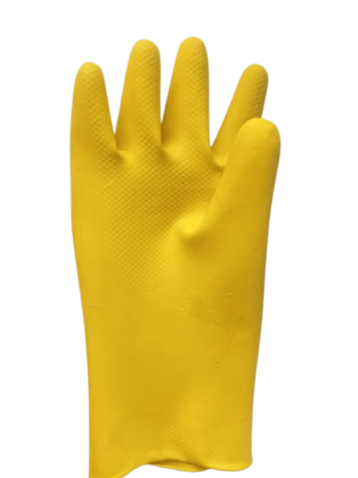 Multi-purpose natural latex gloves for gardening and wet handling
