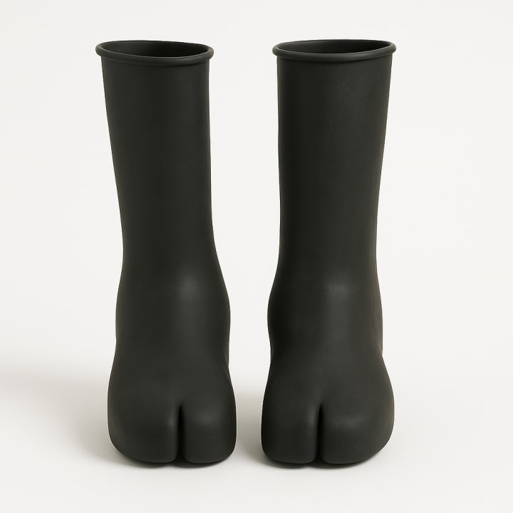 FlexiBoot foldable natural latex gumboots