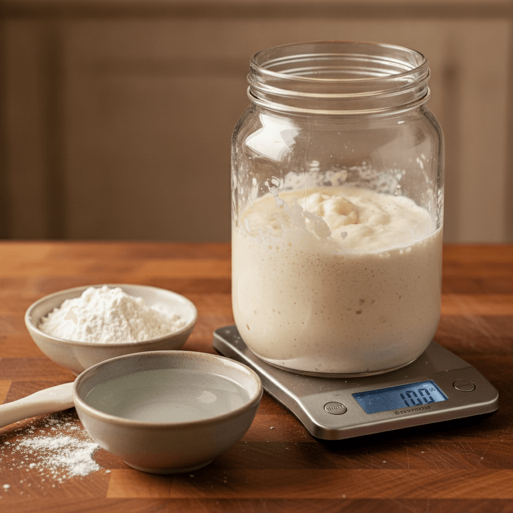 Mastering Sourdough Starter Feeding: Schedules and Ratios for Peak Performance with The Starter Jar