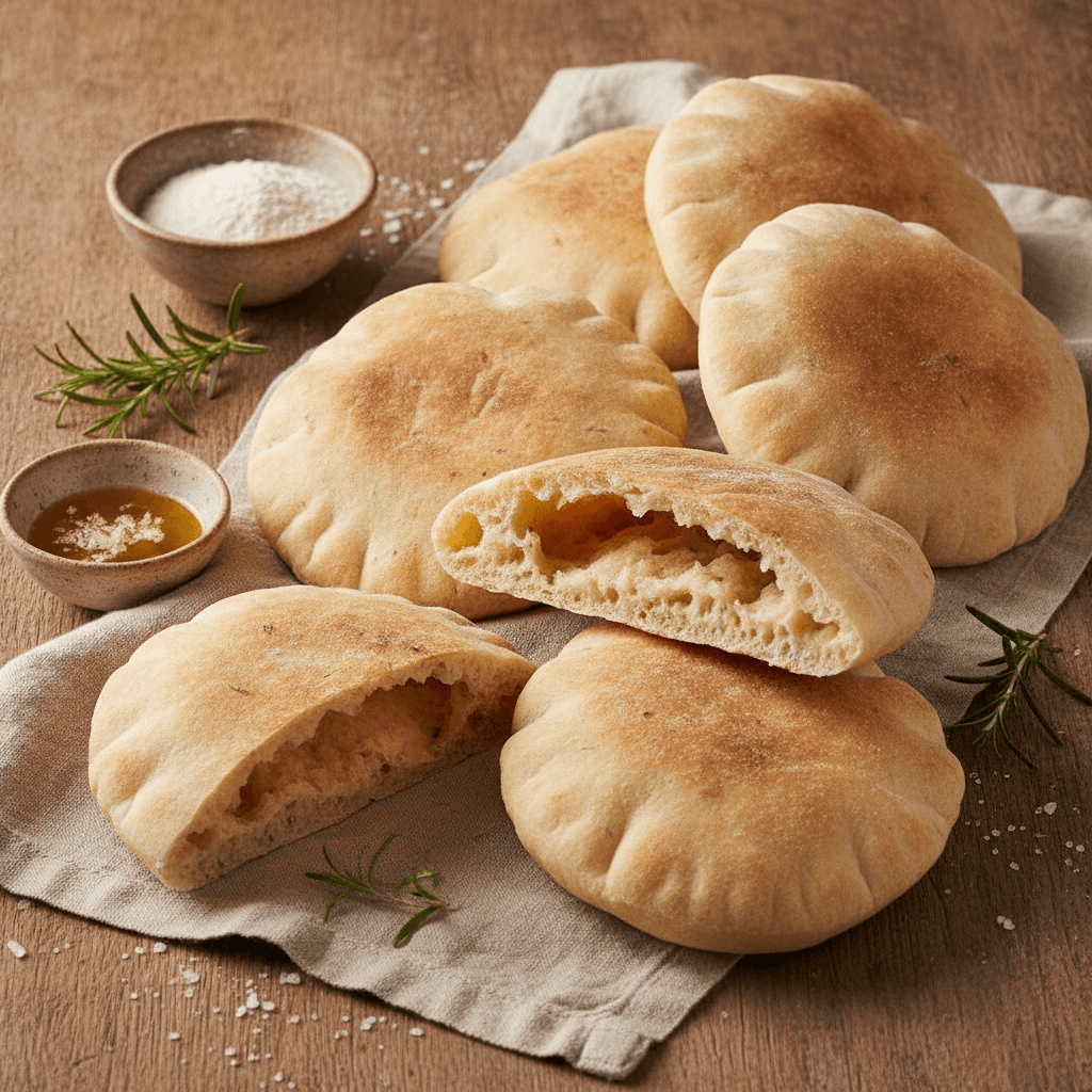 The Starter Jar's Ultimate Sourdough Pita Bread: Achieve Perfect Pockets and Pillowy Texture