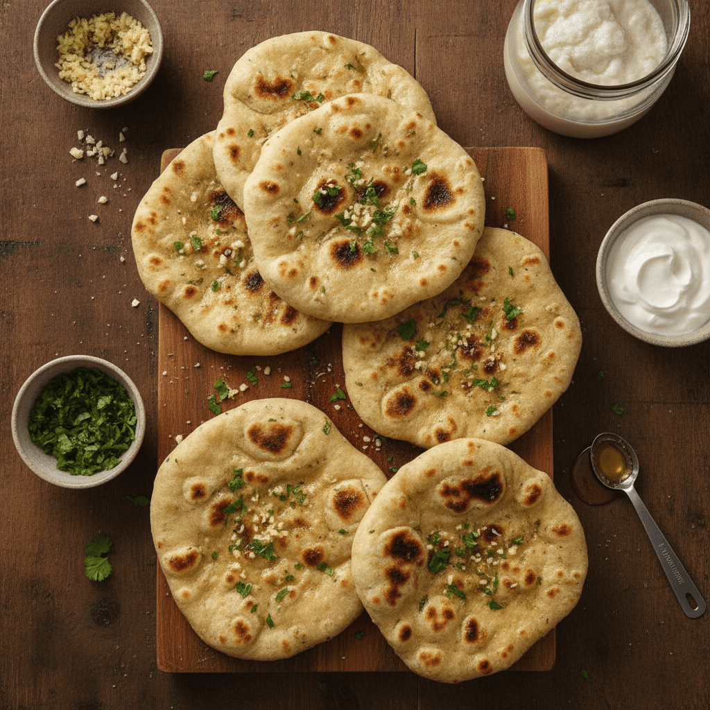 The Starter Jar's Best Sourdough Naan Bread Recipe