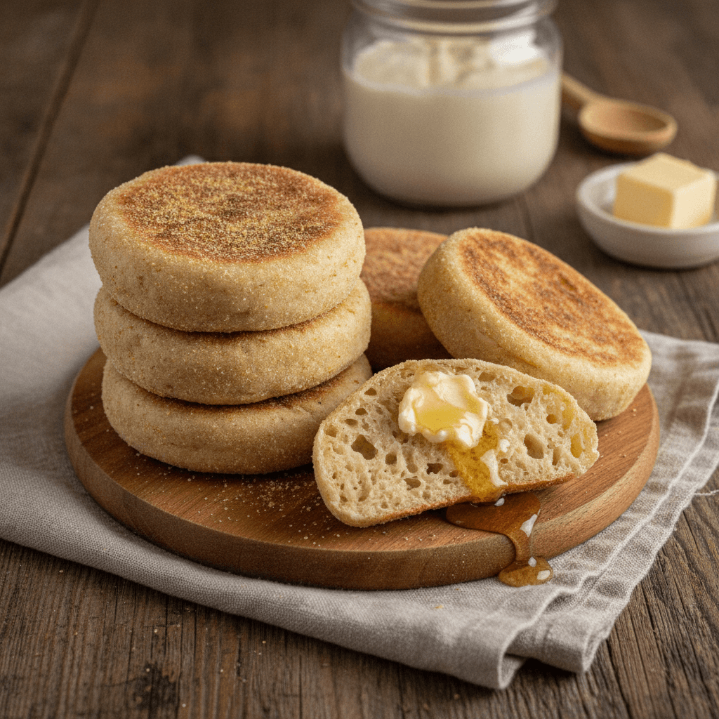 The Starter Jar's Ultimate Sourdough English Muffins: Nooks, Crannies, and Perfection