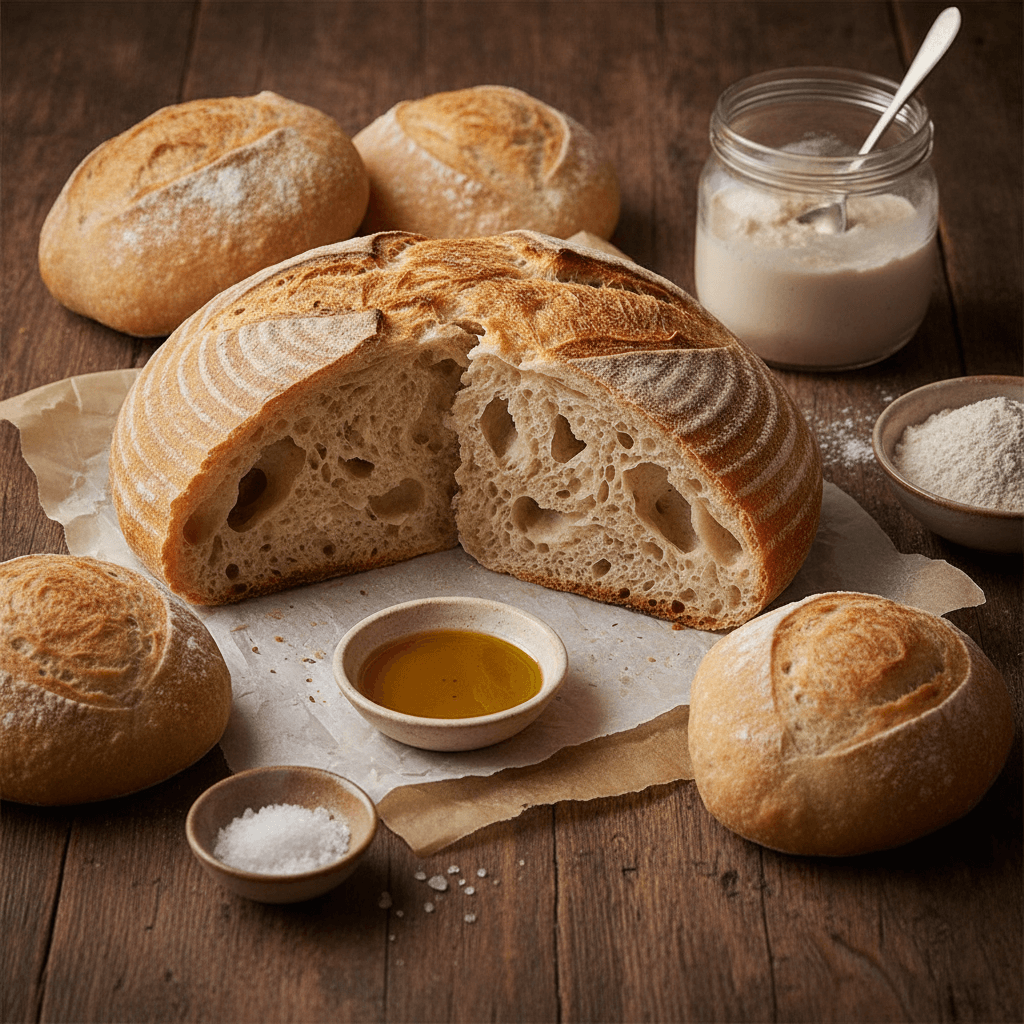The Starter Jar's Ultimate Sourdough Ciabatta: Achieving an Open Crumb and Chewy Texture