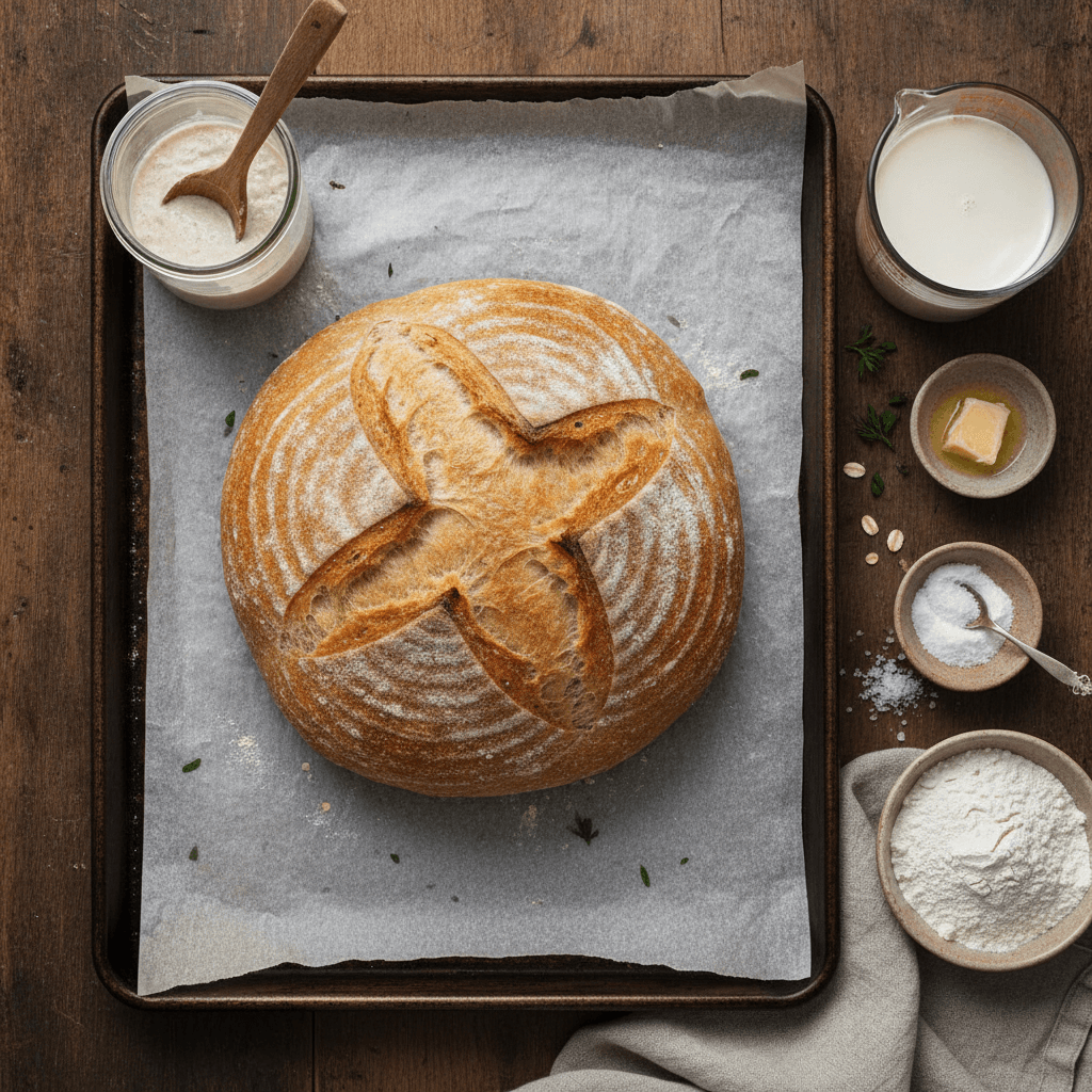 The Starter Jar's Best Sourdough Soda Bread: A Quick & Tangy Loaf