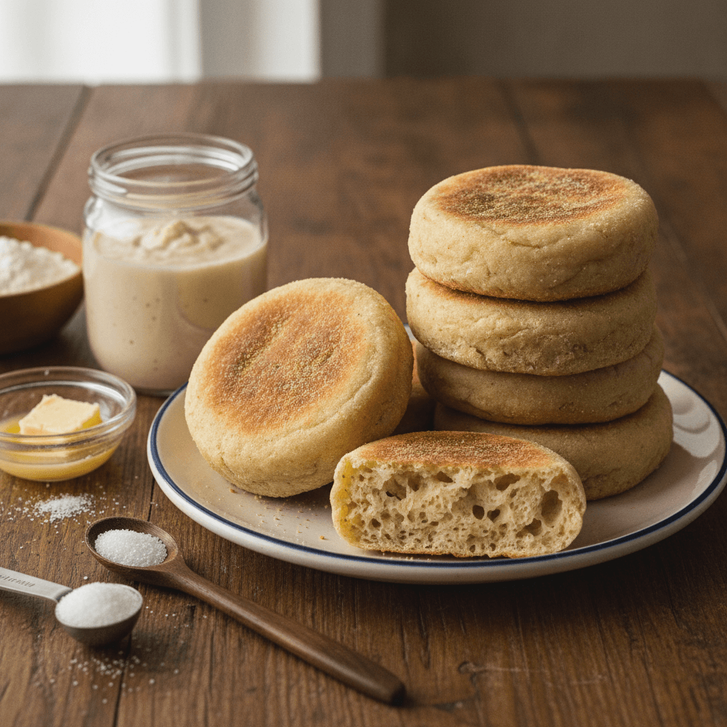 The Starter Jar's Best Sourdough English Muffins: A Chewy, Nook-Filled Recipe