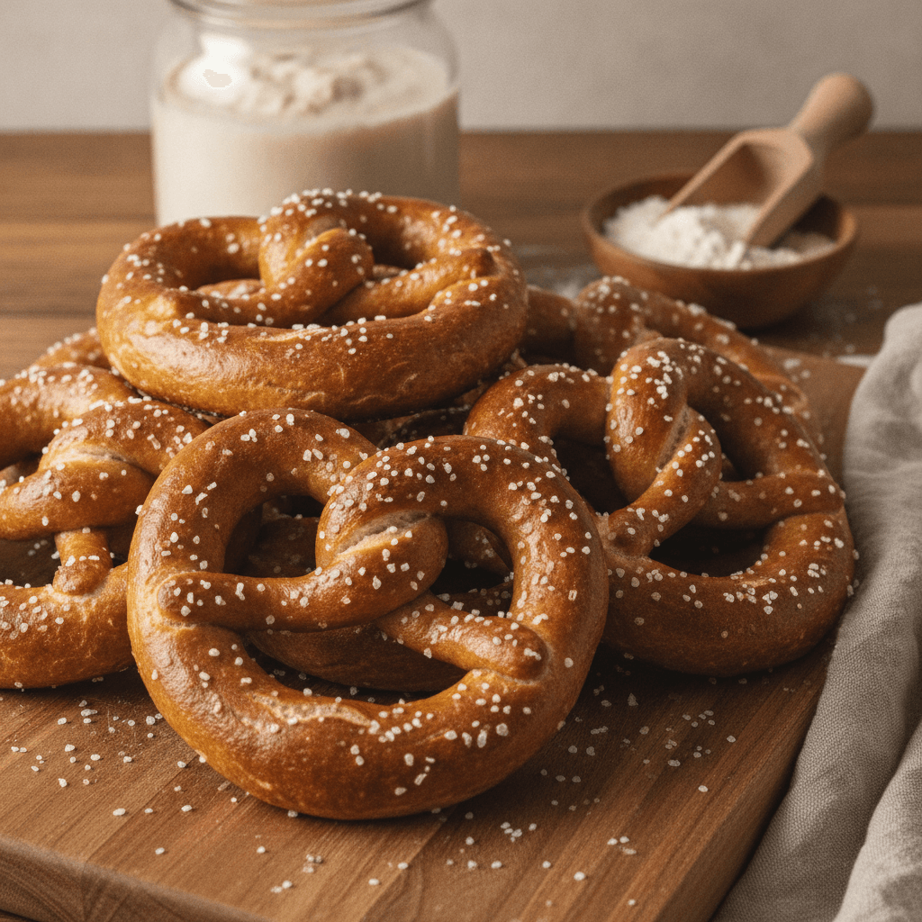 The Starter Jar's Best Sourdough Discard Pretzels: A Chewy & Salty Recipe