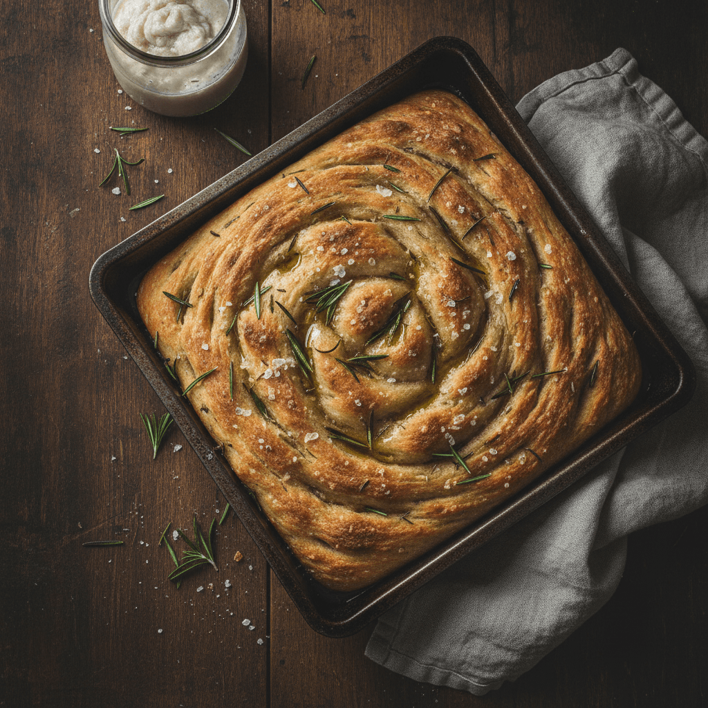 The Starter Jar's Best Sourdough Focaccia: A Chewy, Aromatic Delight