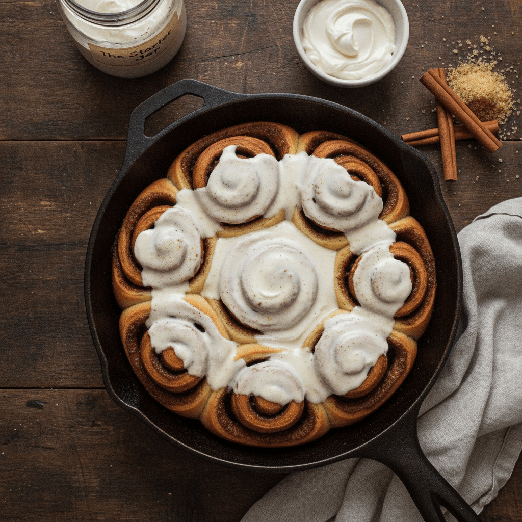 The Starter Jar's Best Sourdough Cinnamon Rolls: A Sweet & Fluffy Recipe