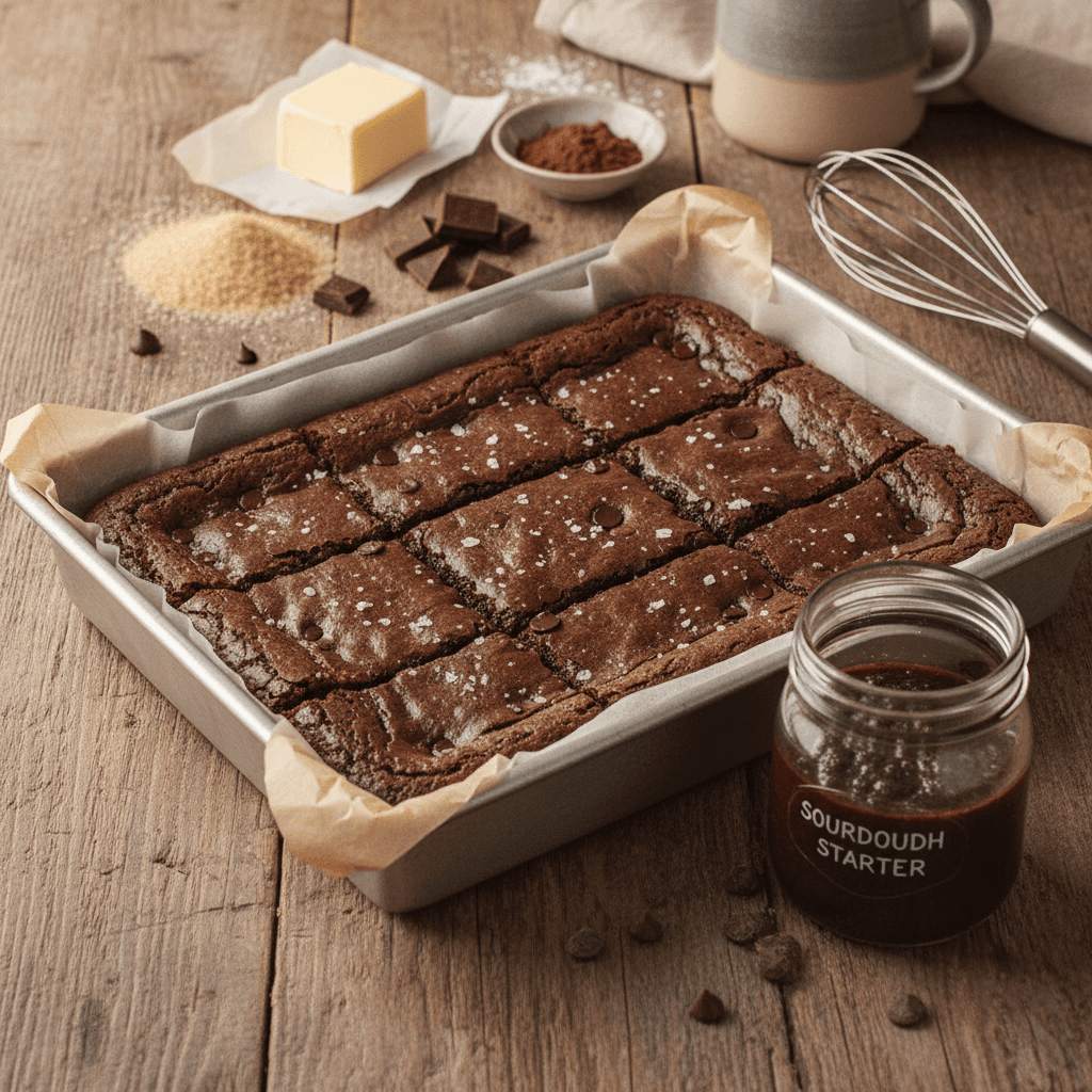 The Starter Jar's Best Sourdough Discard Brownies: Fudgy, Rich Chocolate Treats