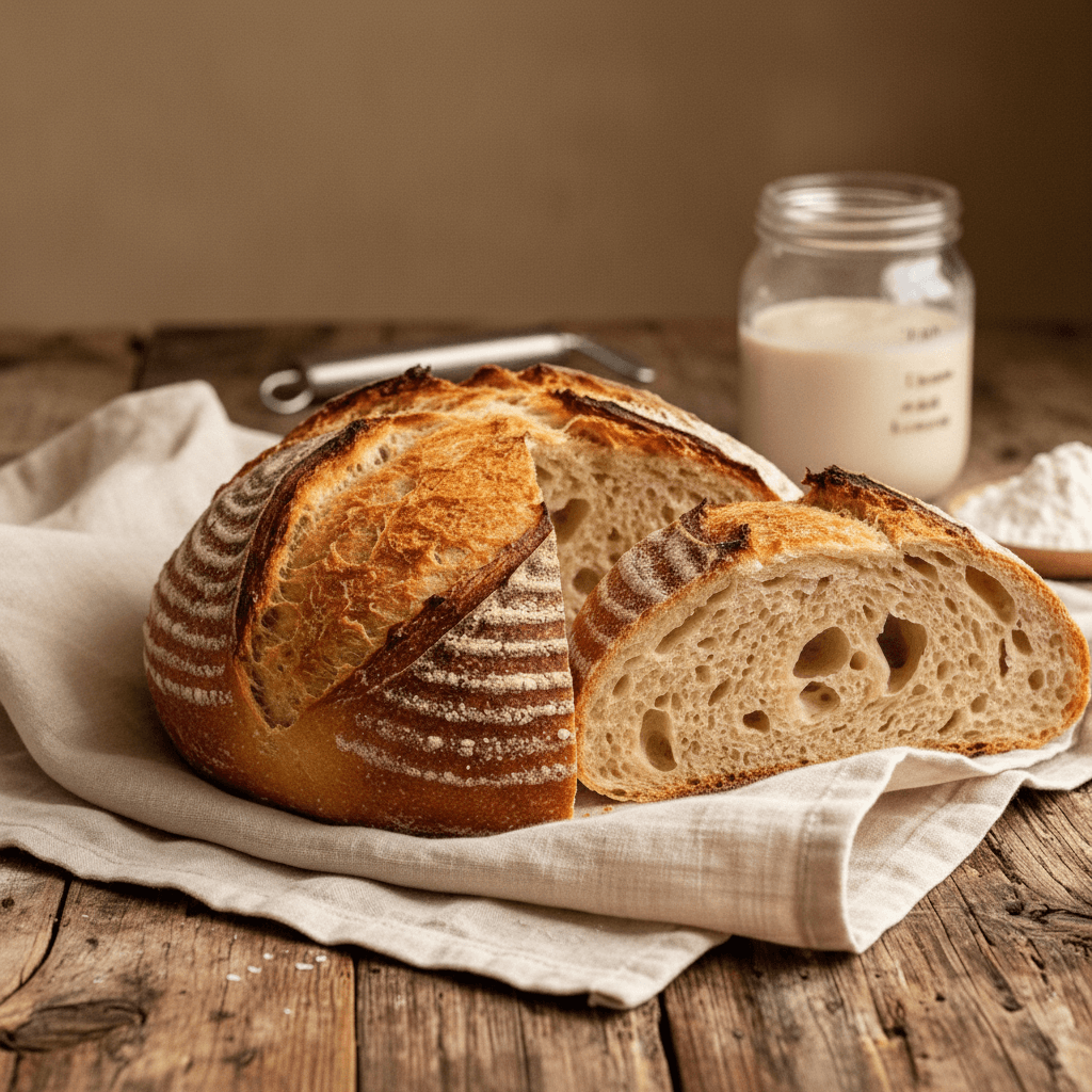 The Starter Jar's Ultimate Classic Artisan Sourdough Loaf: Achieving Bakery-Quality Crumb and Crust