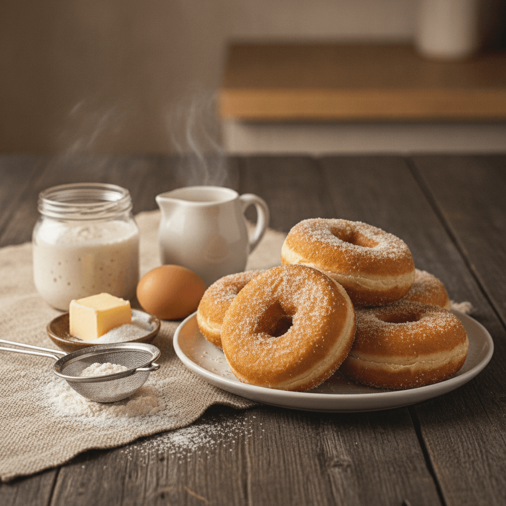 The Starter Jar's Ultimate Sourdough Doughnuts: A Step-by-Step Guide for Pillowy, Perfectly Fried Treats