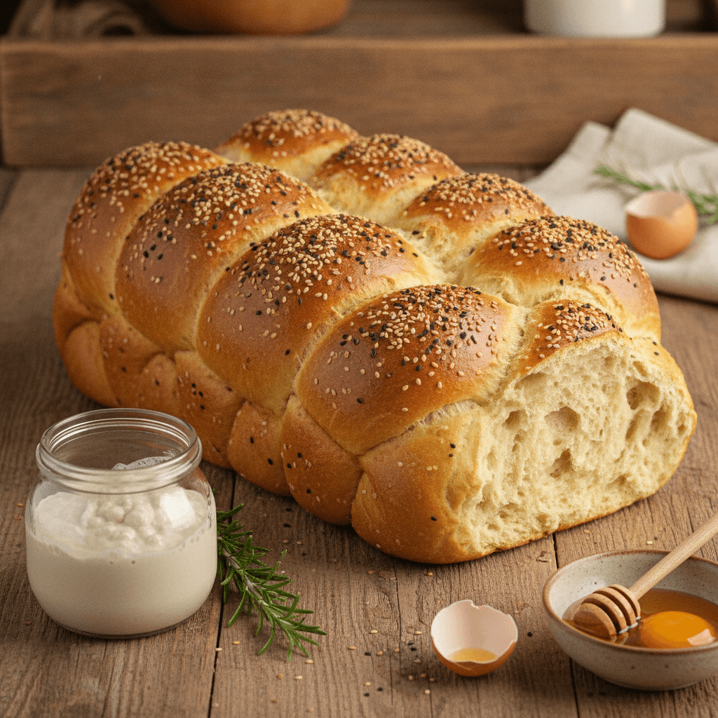 The Starter Jar's Ultimate Soft Sourdough Challah: A Step-by-Step Guide for Braided Perfection