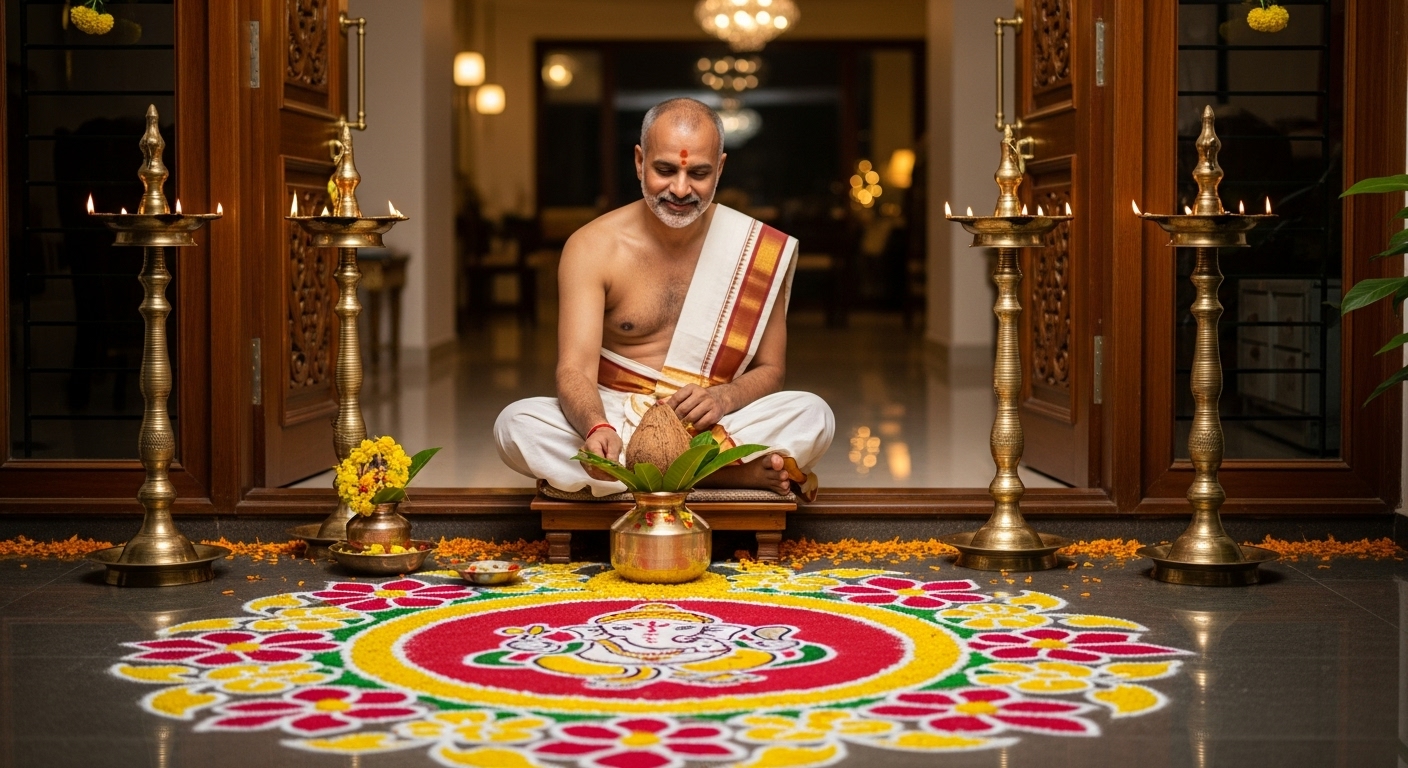 Grihapravesh Puja representative image