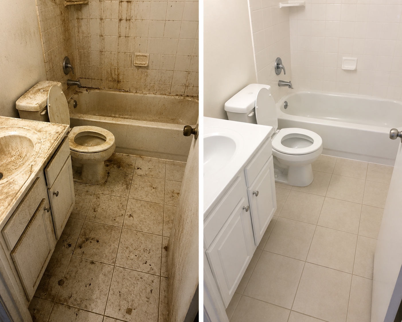 Before — Kitchen Deep Clean