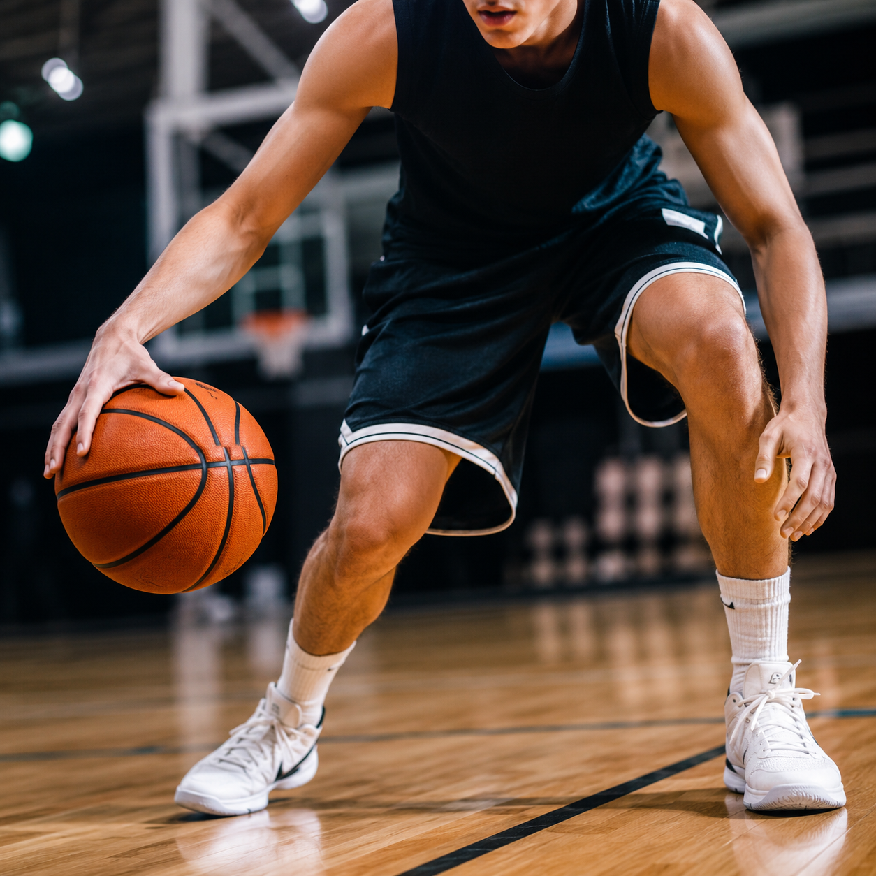 Basketball training at Prospect Basketball facility