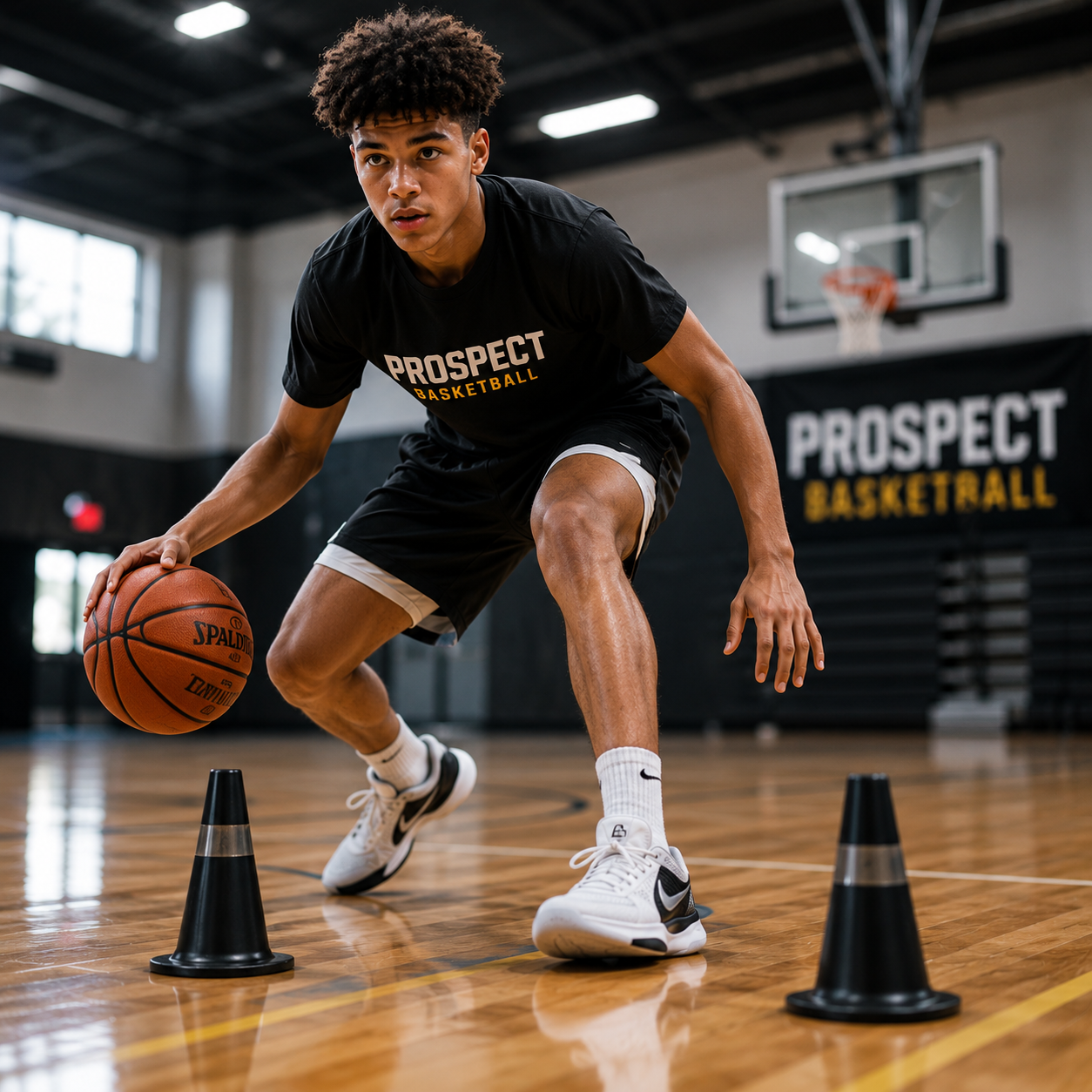 Athletes working out at Prospect Basketball