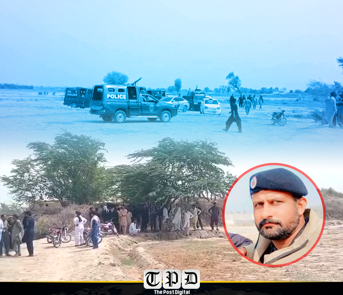 ایس ایچ او راجہ نوید سرفراز کی قیادت میں بھاری پولیس نفری کی کارروائیاں، ملزمان گھر چھوڑ کر فرار