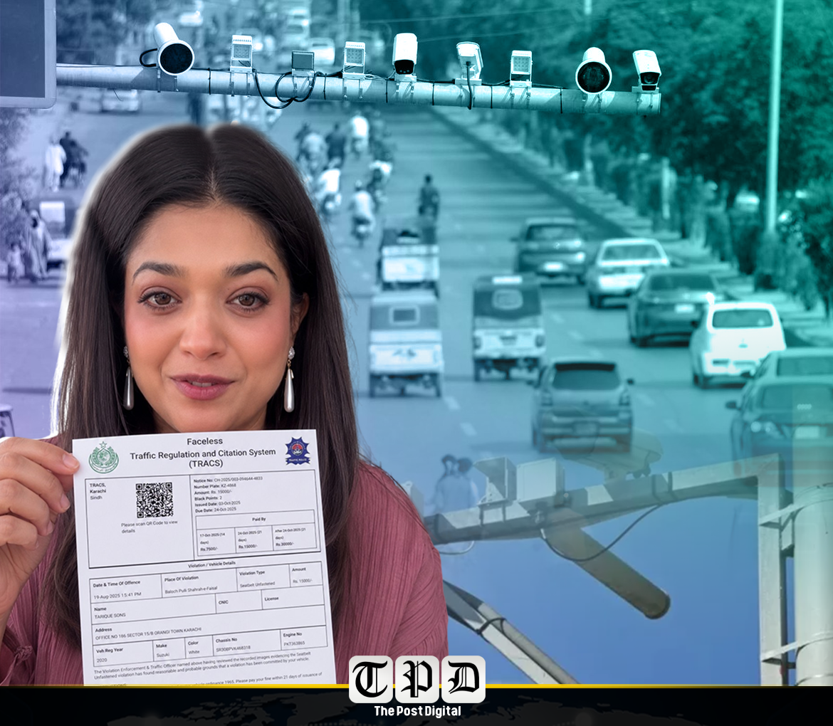 فون استعمال کرنے کا ایک جرمانہ تسلیم، سیٹ بیلٹ سمیت دیگر چالانوں پر اعتراض؛ سوشل میڈیا پر ای چالان سسٹم پر نئی بحث چھڑ گئی