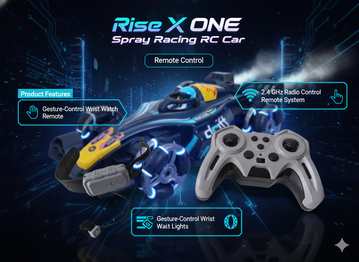 Rise X ONE – Spray Racing RC Drift Car