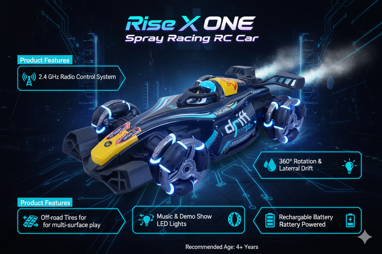 Rise X ONE – Spray Racing RC Drift Car - Image 7