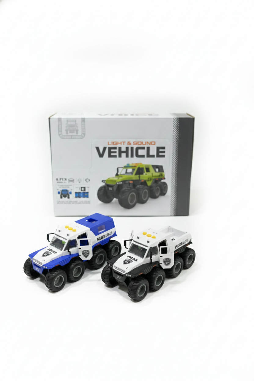 Light & Sound Off-Road Police Vehicle - Image 5