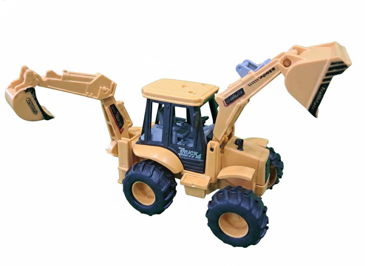 Friction Power Construction Backhoe Loader – Simulation Model - Image 3