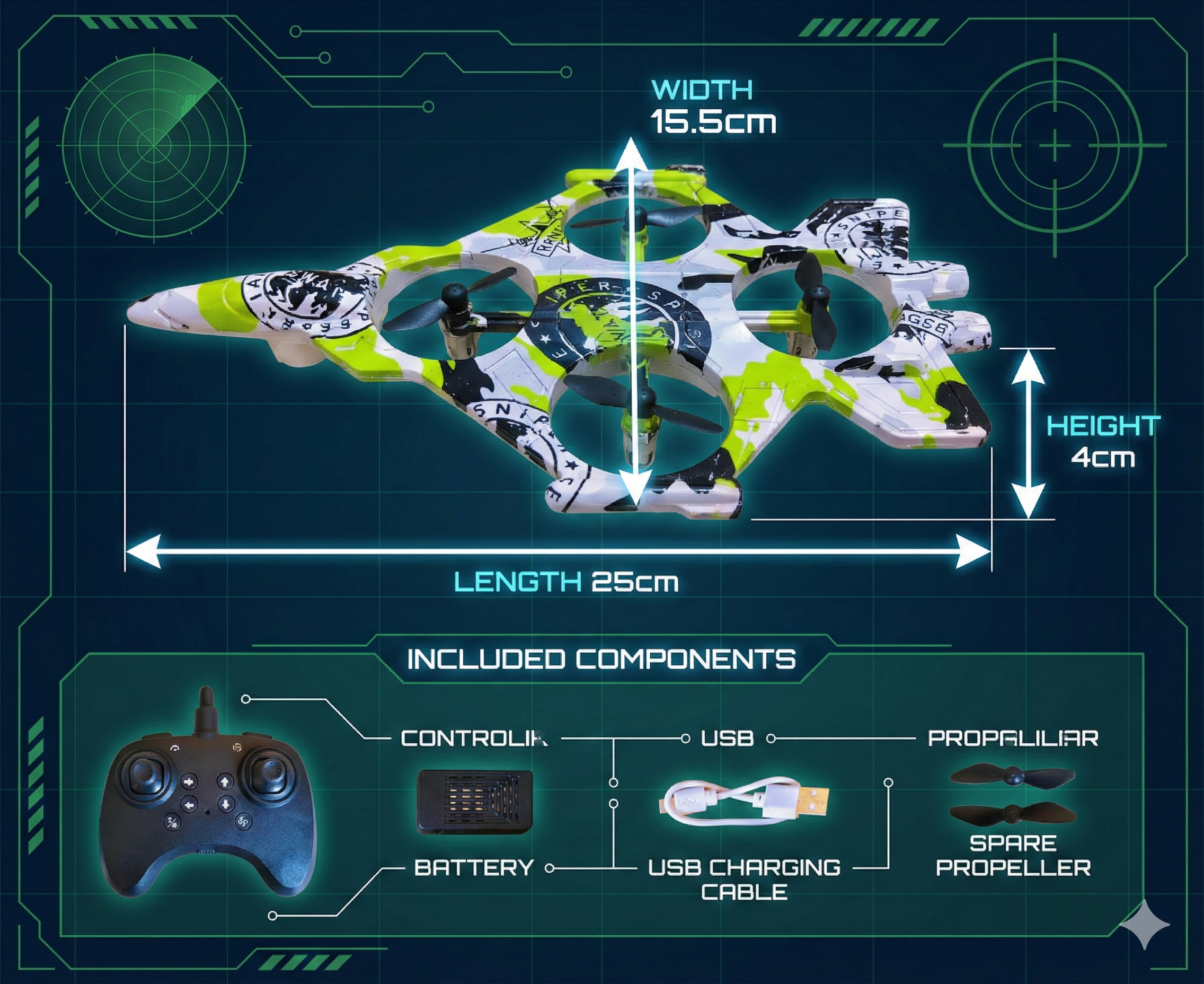 S9 Combat Aircraft RC Drone