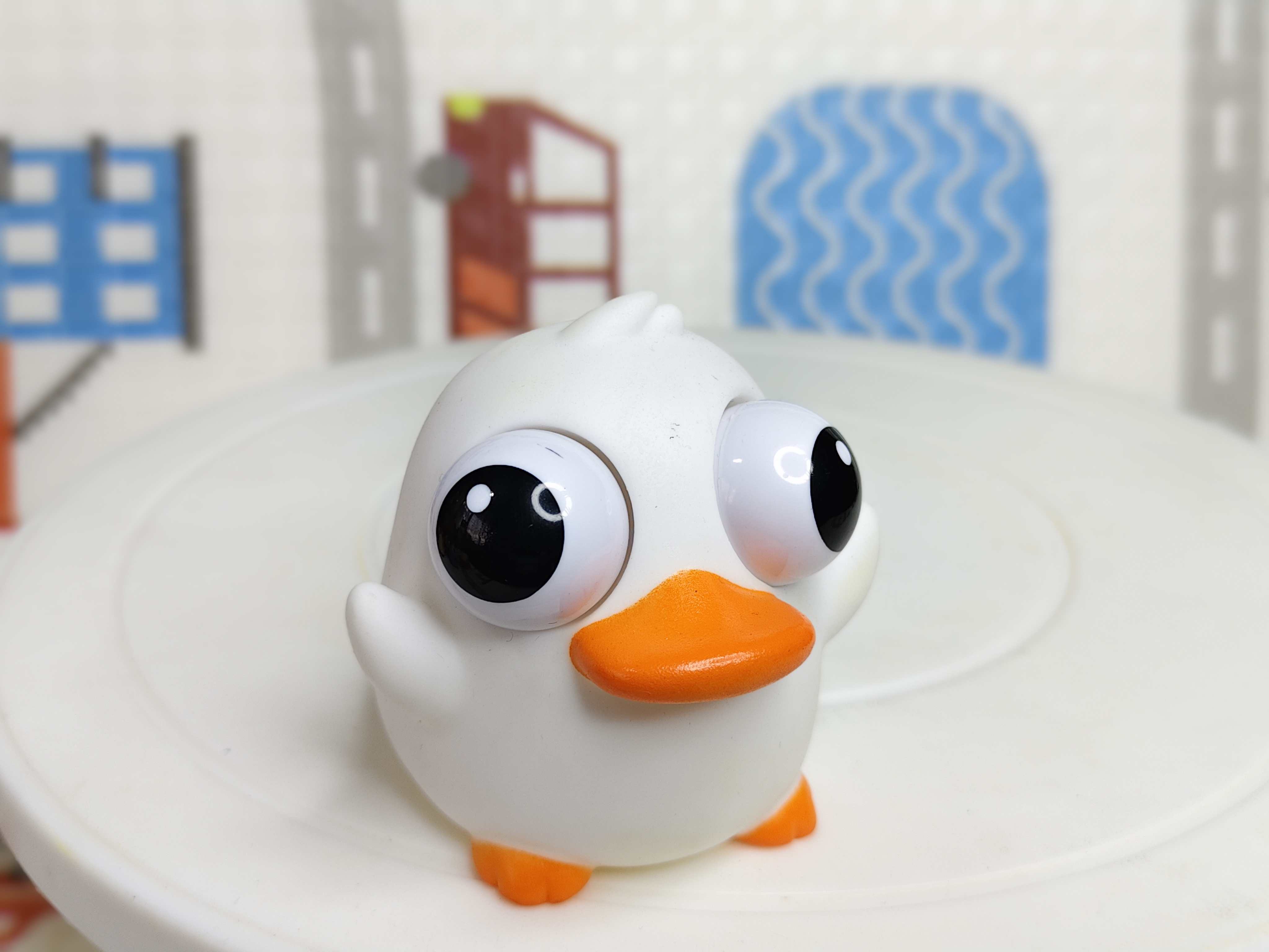 3 in 1 Squeeze Funny Toy set – Owl, Duck & Sipper - Image 2