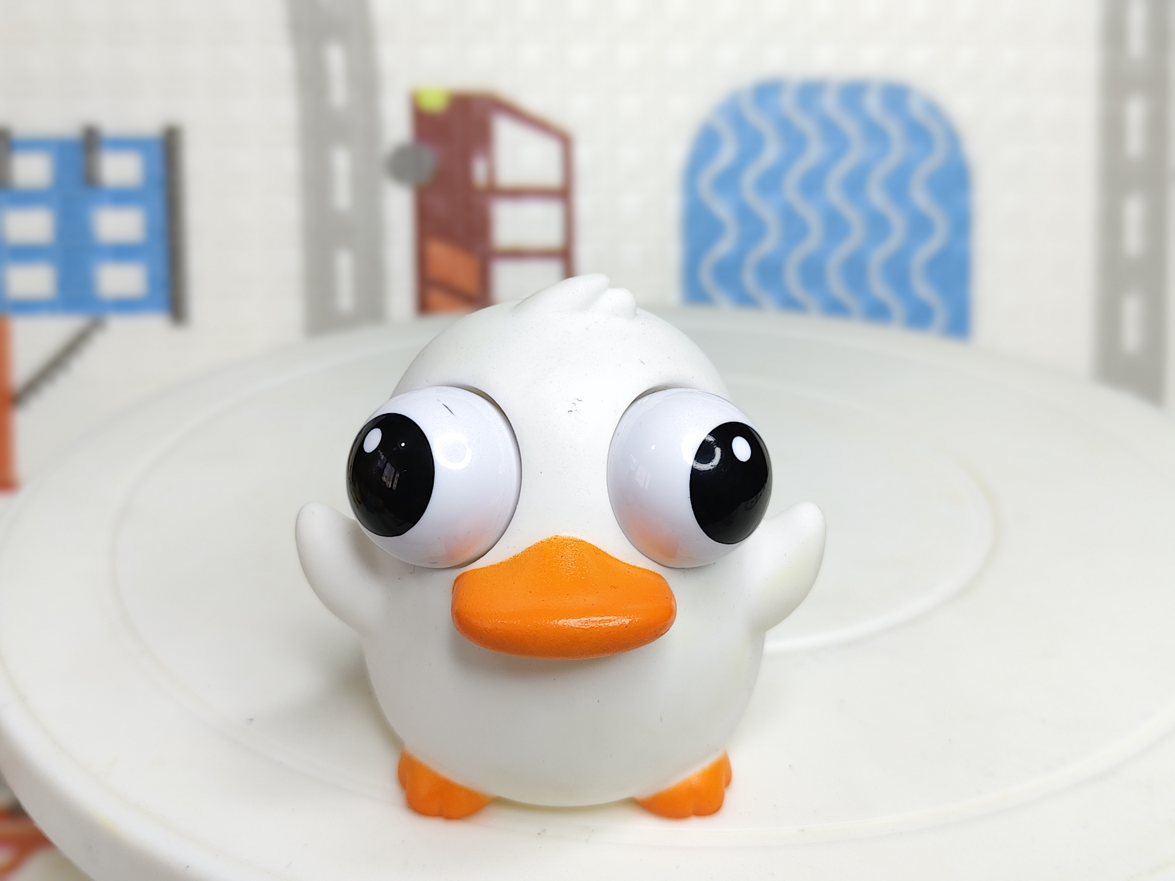 3 in 1 Squeeze Funny Toy set – Owl, Duck & Sipper - Image 3