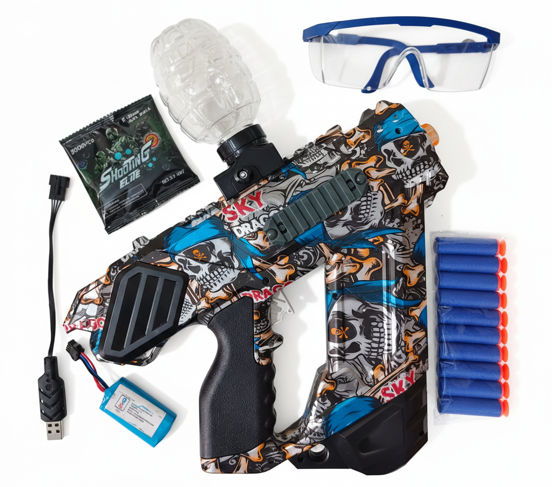 Shooting Elite Multi-Action Dart & Gel Blaster Toy Gun Set - Image 2