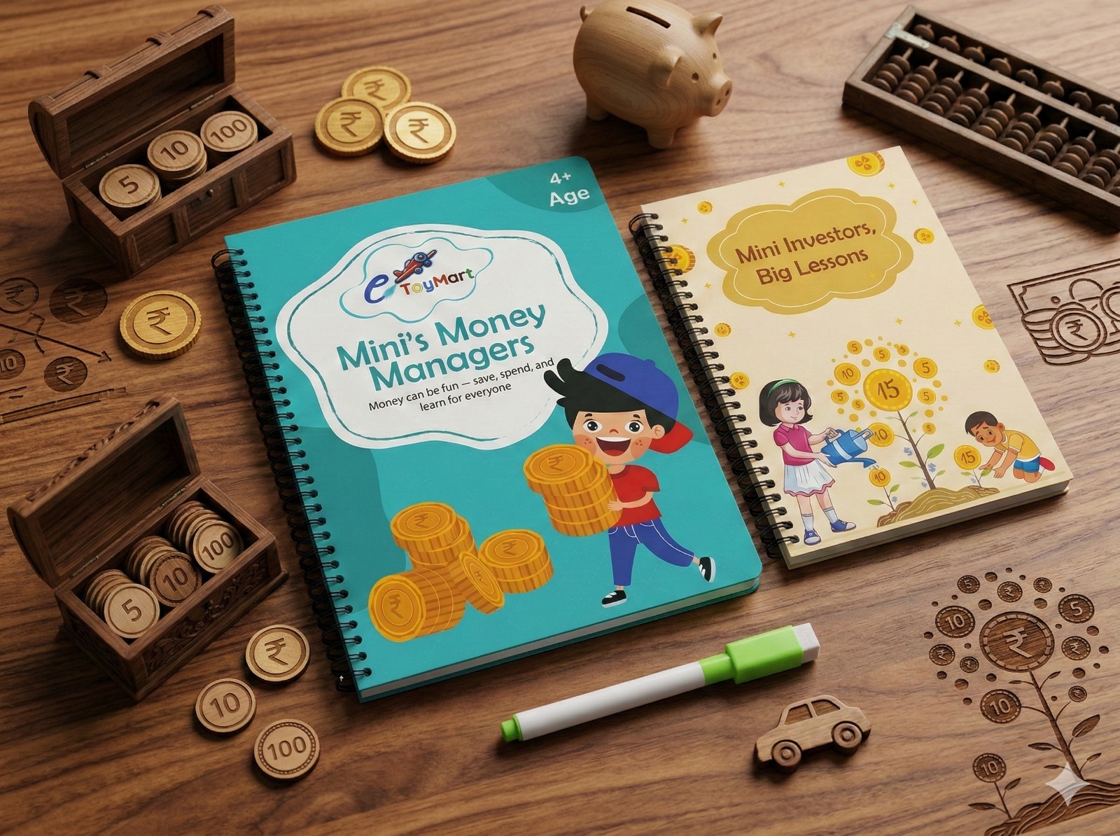 Mini’s Money Managers – Interactive Money Learning Kit for Kids
