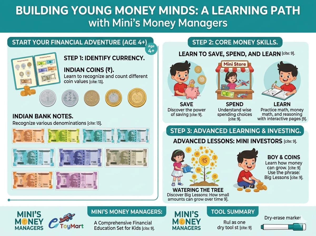 Mini’s Money Managers – Interactive Money Learning Kit for Kids - Image 5