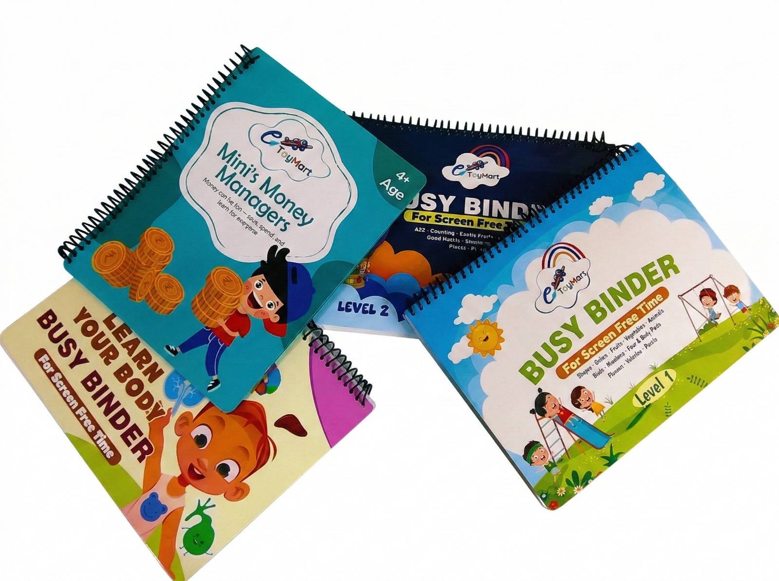 Busy Binder Level 2 Montessori Preschool Learning Binder | Reusable Velcro Activity Book | Screen-Free Educational Toy for 2–5 Years | Alphabet, Numbers, Emotions, Science & Skill Development - Image 7