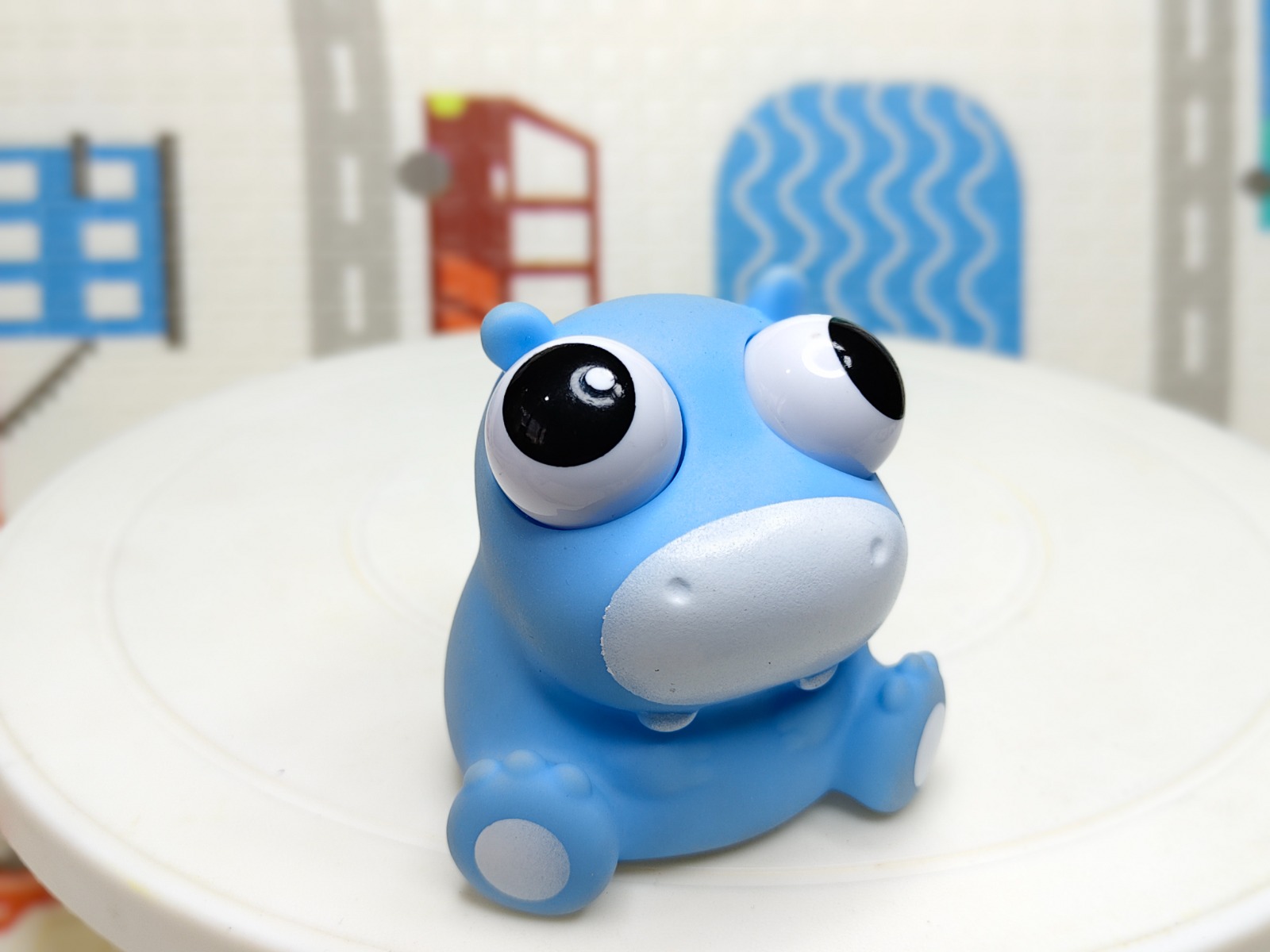 3 in 1 Squeeze Funny Toy Set – Hippo, Bear & Cake - Image 5