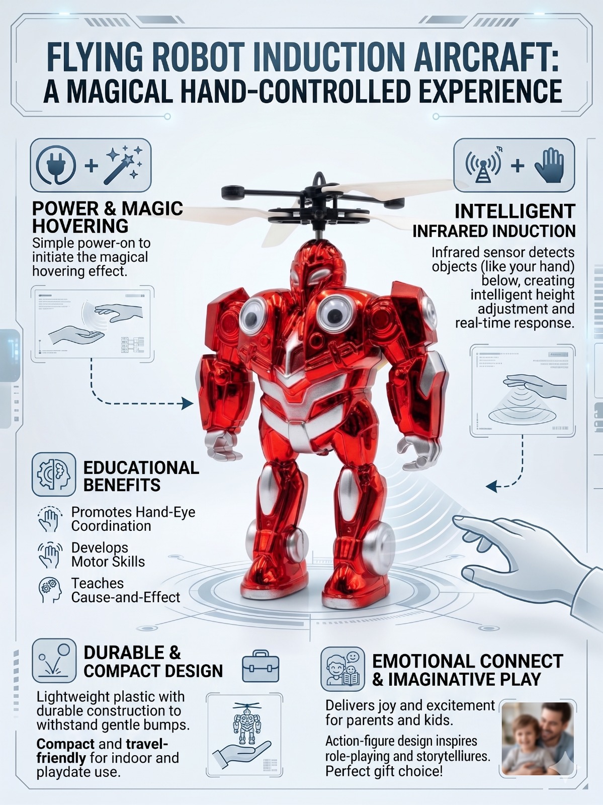 Flying Robot Red - Image 4