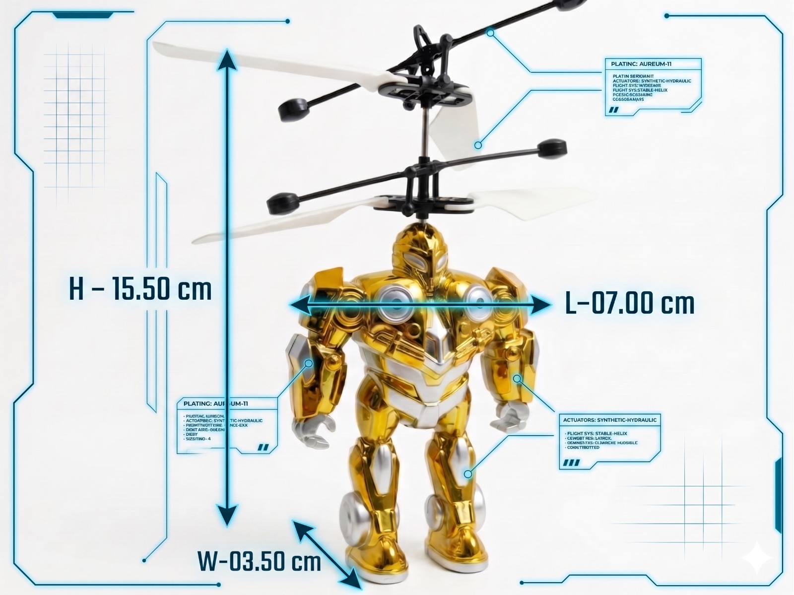Flying Robot Yellow - Image 2