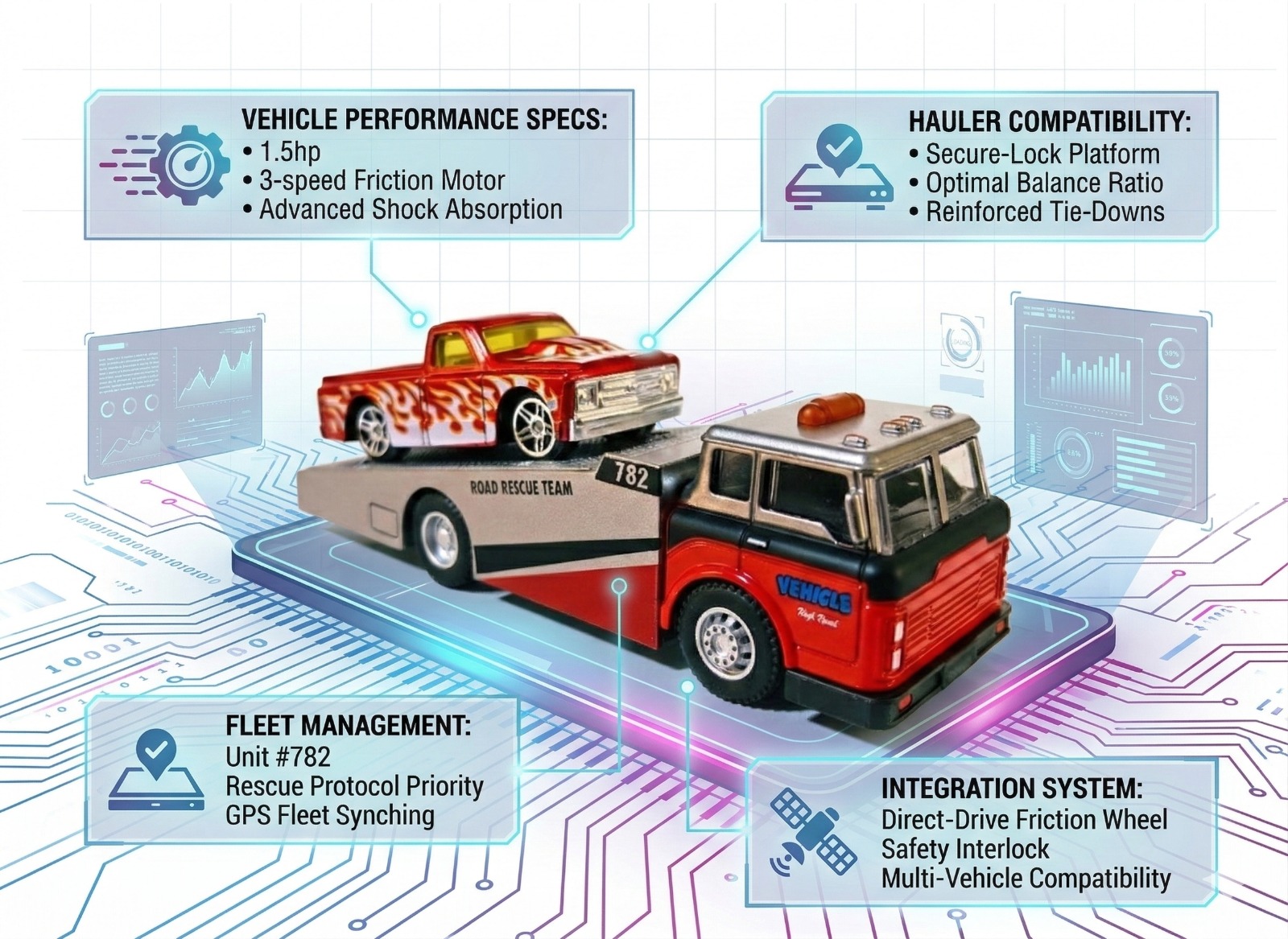 Truck Transport – Road Rescue Team Carrier Set - Image 4