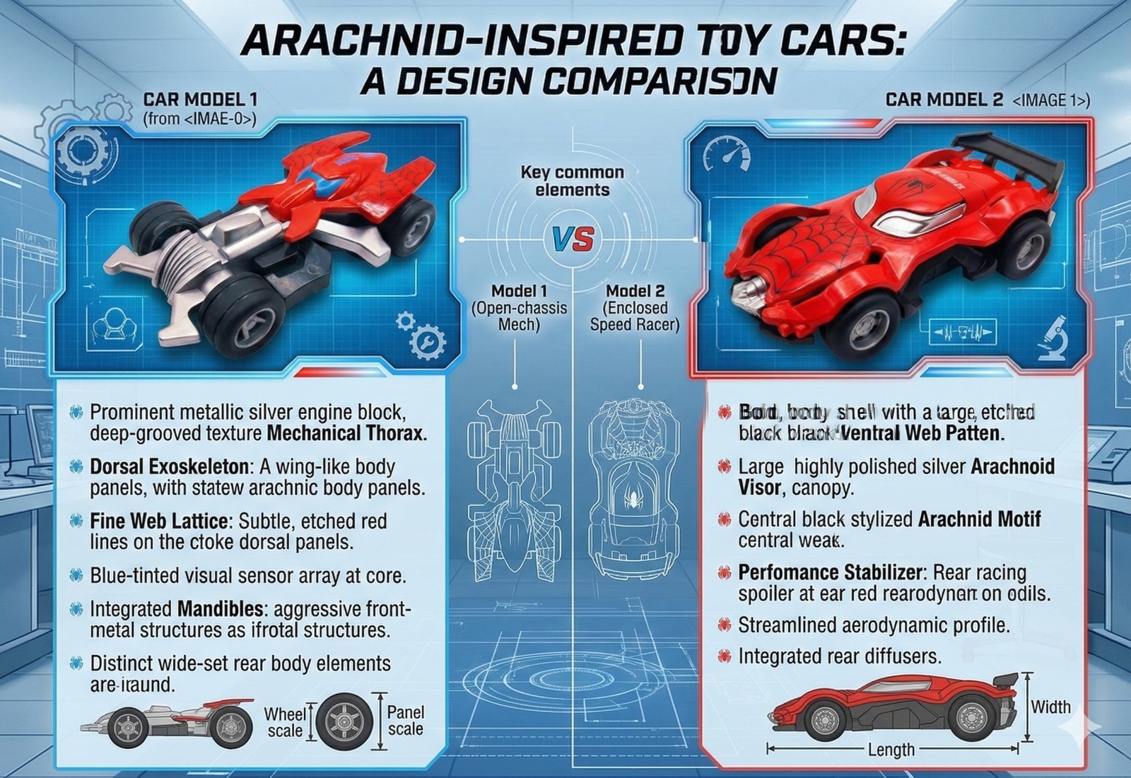 Spider Hero Alloy Model Racing Car – Red II - Image 6