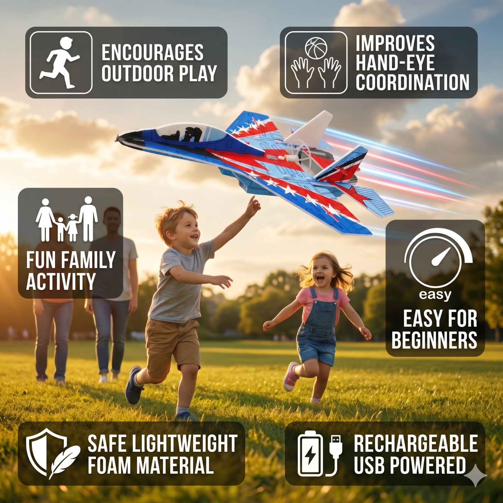 Electric Glider Fighter Aircraft - Image 3
