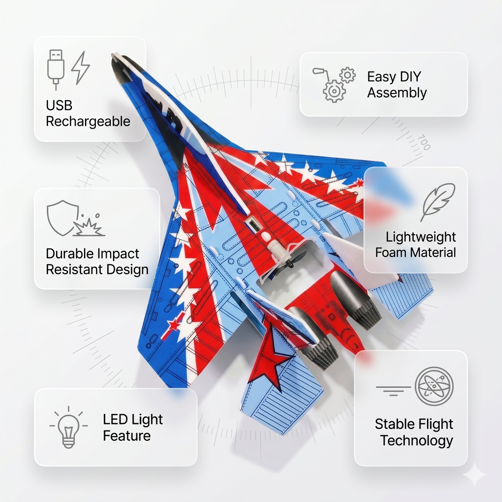 Electric Glider Fighter Aircraft - Image 5